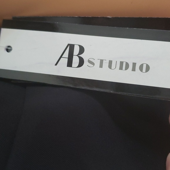 AB STUDIO BLACK SLEEVELESS DRESS SZ 12 - Picture 5 of 10